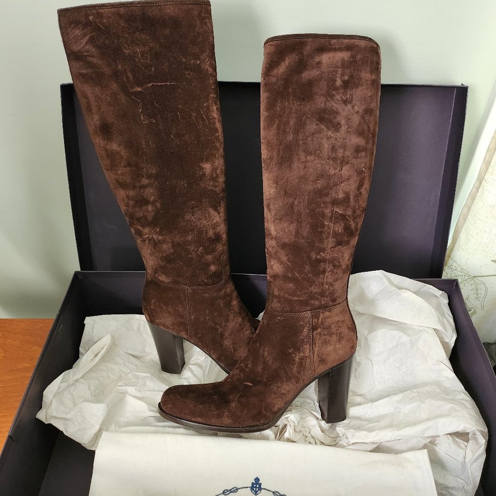 Prada Suede Boots - Vintage